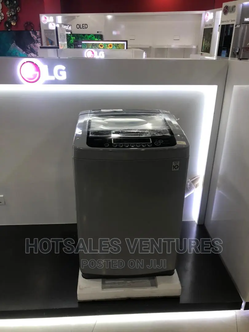 LG 10kg Top Load Washing Machine Silver Color T1066NEFVF2 in Accra