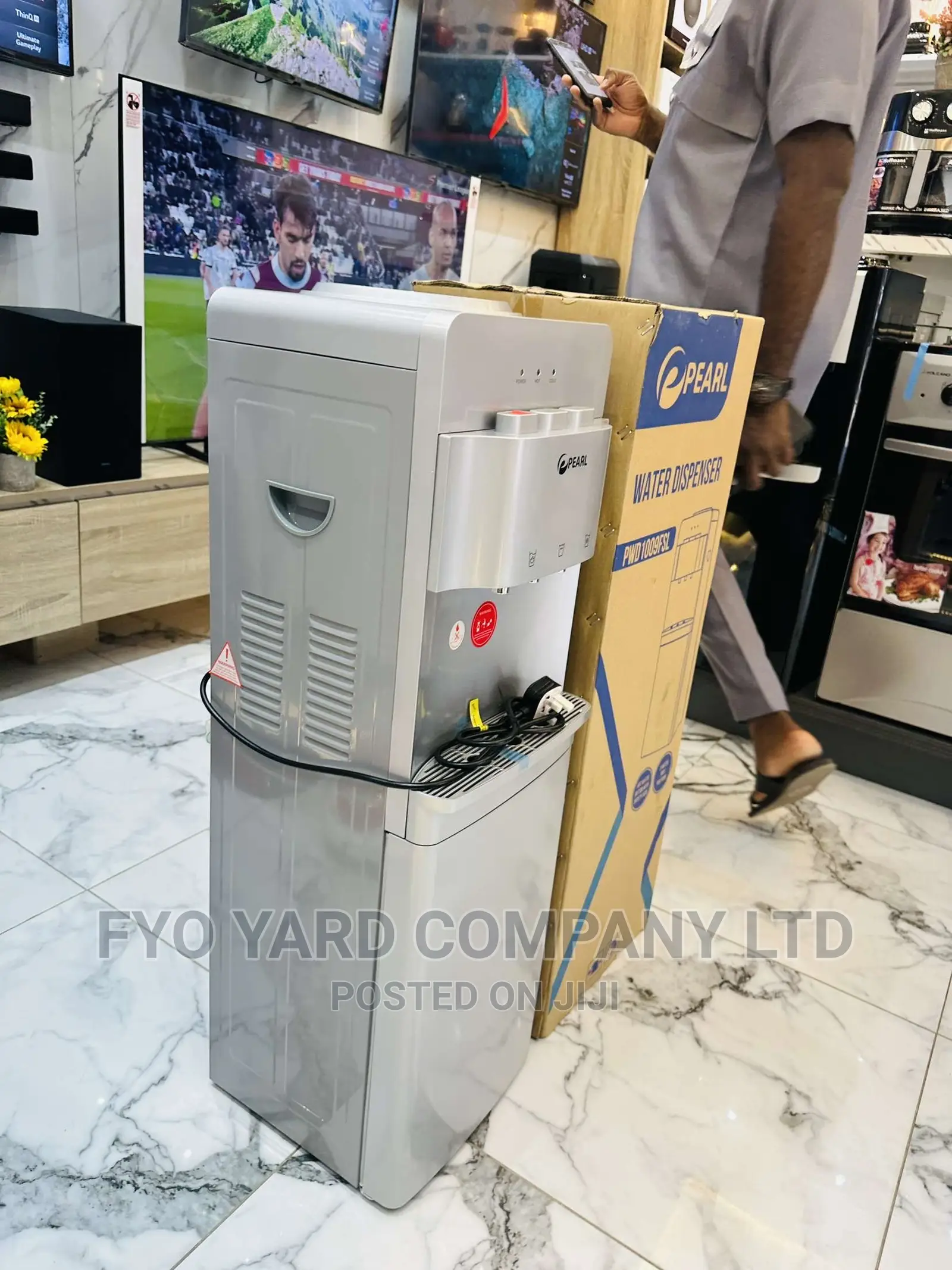 Pearl Water Dispenser With Fridge in Accra Metropolitan Kitchen