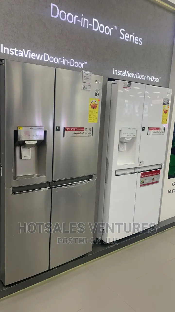 LG 601L SidebySide Fridge With Dispenser GCL247SLKV in Accra
