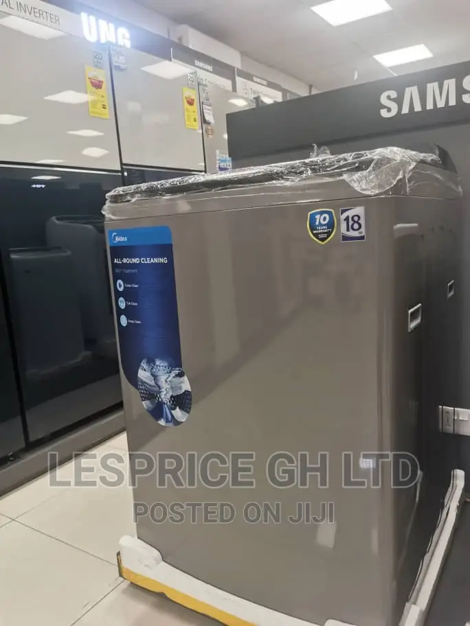 Child LockMidea 18kg Washing Machine in Osu Home Appliances