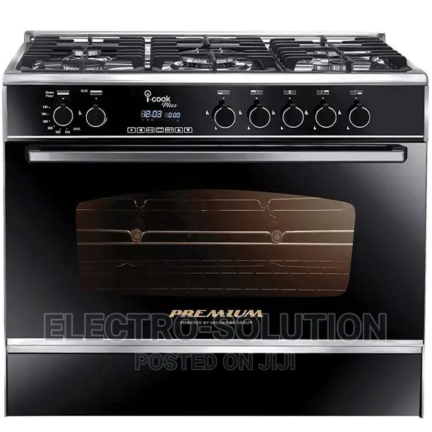 Nasco 5 Burner Gas Cooker With Oven Grill Prm6090ssDc511 in Accra Metropolitan Kitchen