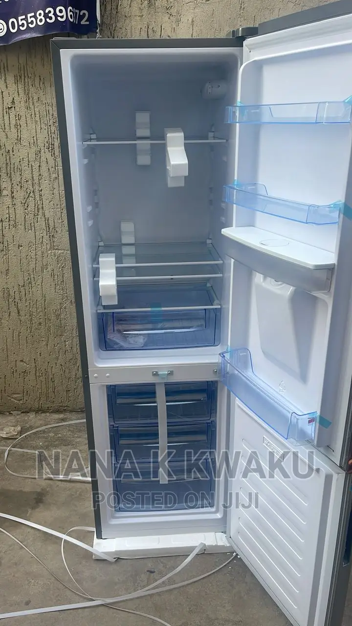 Best Pearl 251litrs Double Door Fridge With Bottom Freezer in Accra