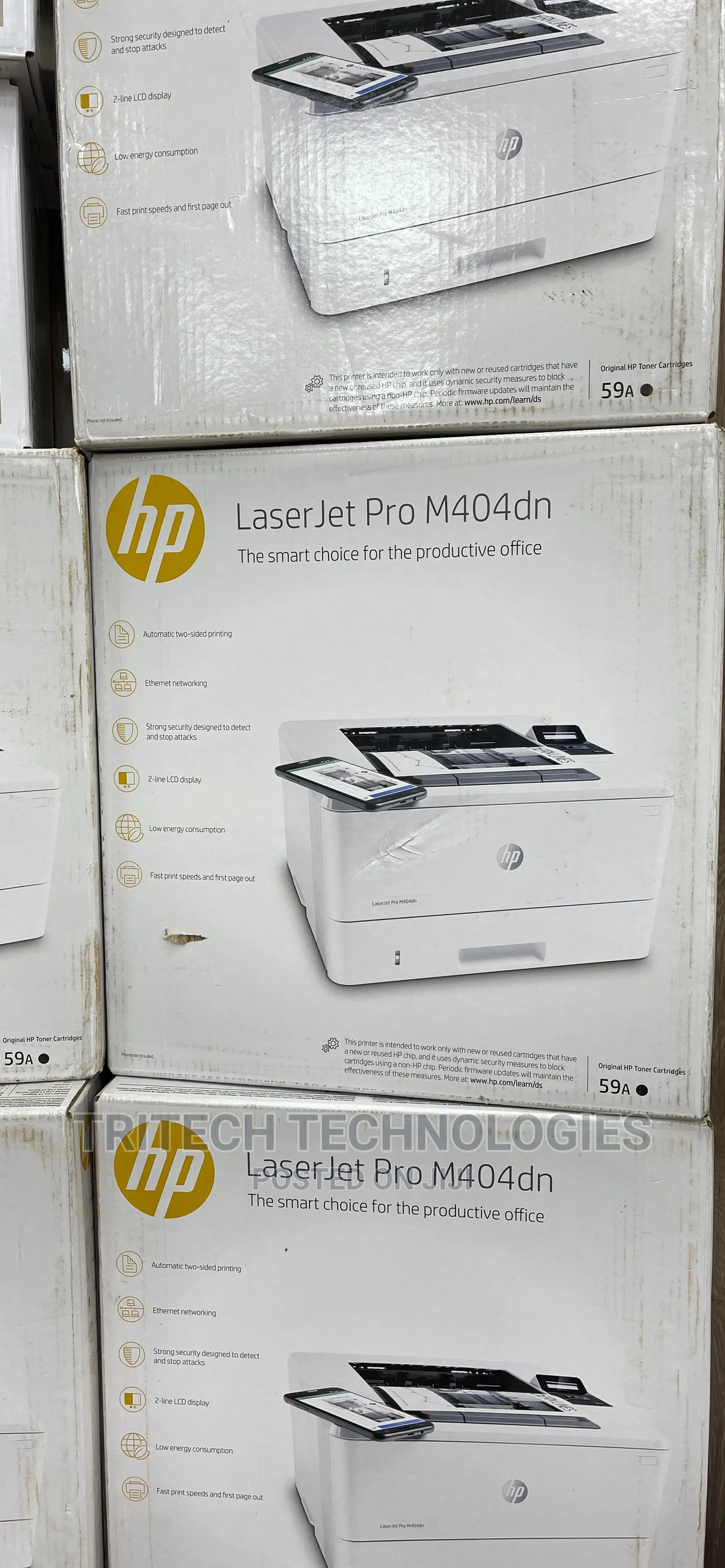HP Laserjet Pro M404dn Monochromen Laser Printer in Lapaz Printers