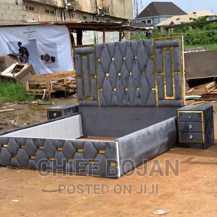 Queen Size Bed Frame in Kumasi Metropolitan Furniture, Chief Bojan Furniture Works