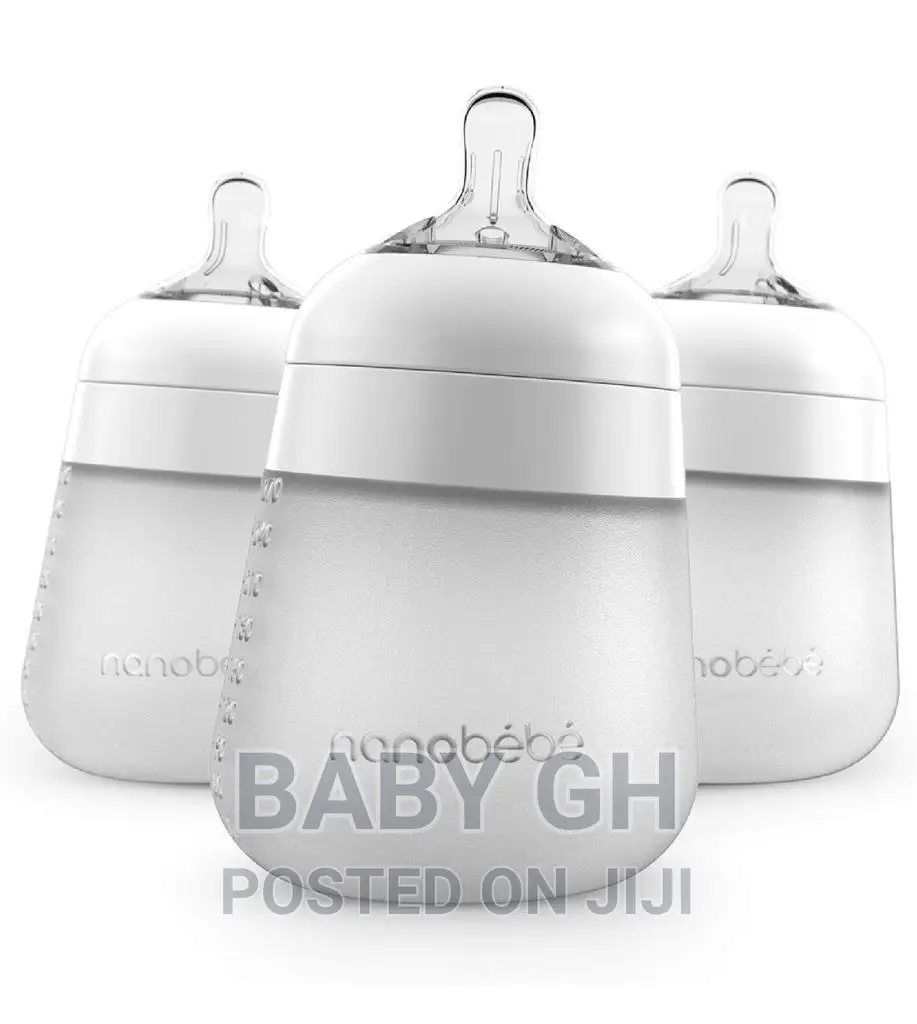 Nanobebe 3 Pack Silicone Bottles in Accra Metropolitan Baby & Child
