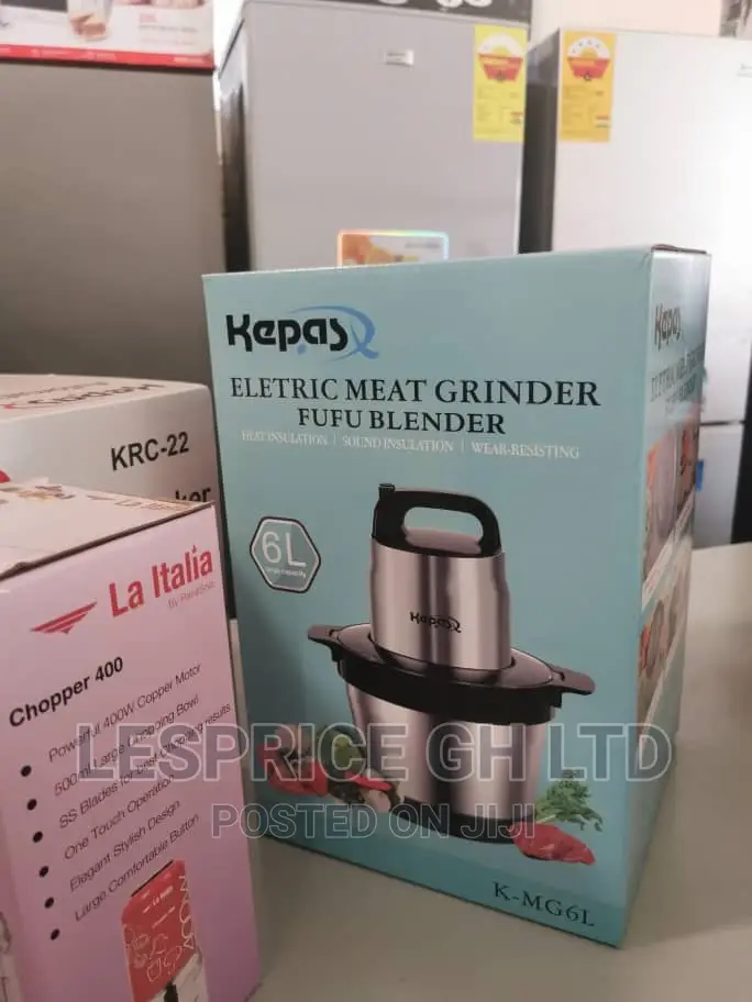 Kepas 6L Fufu Blender Compact Body in Osu Kitchen Appliances, Lesprice Ghana Ltd