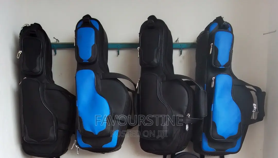 Padded Saxophone Bag and Sax Mic Clip Black in Ablekuma Musical
