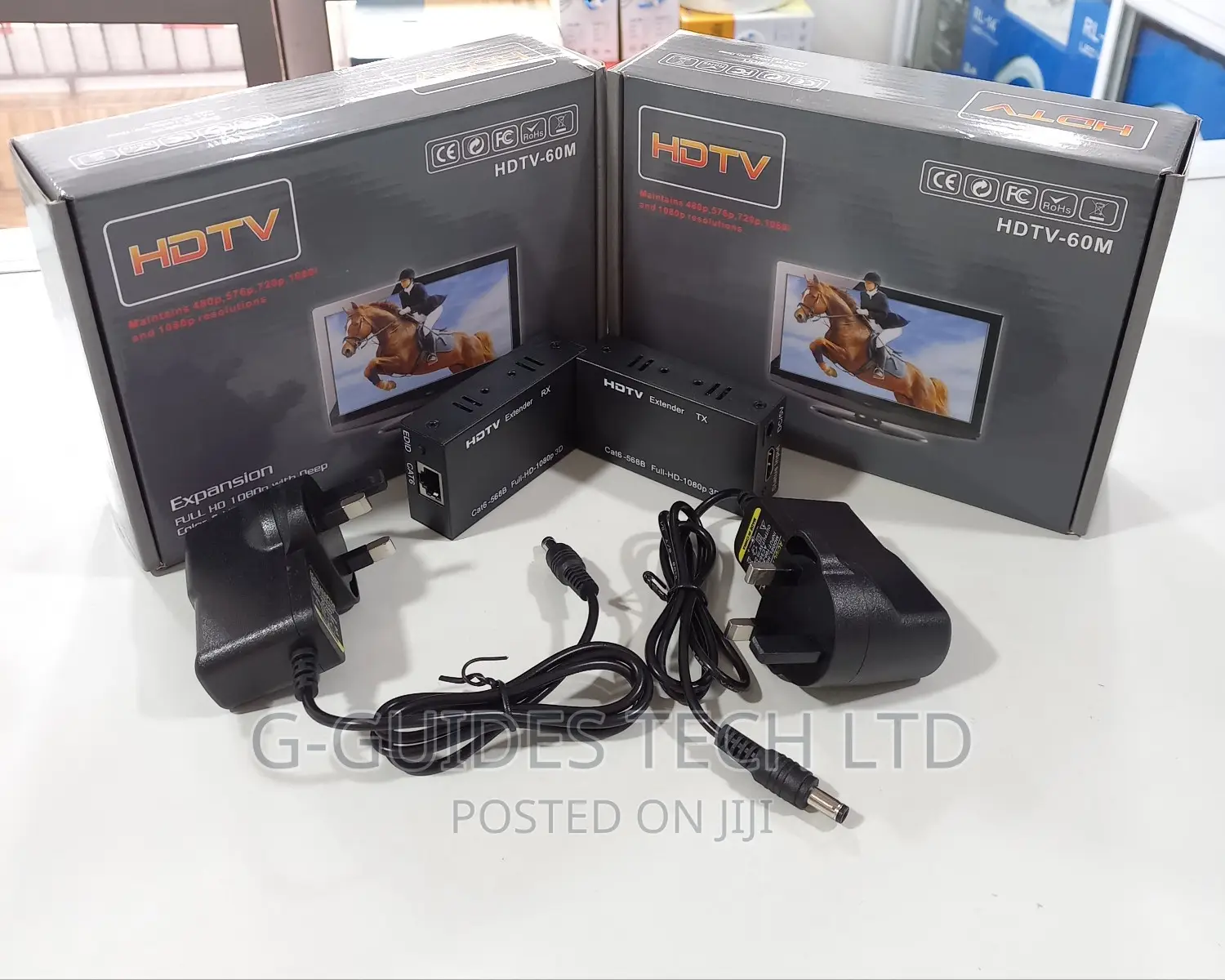 60M HDMI Extender, HDMI Extender 60M Full HD 1080P in Madina Computer