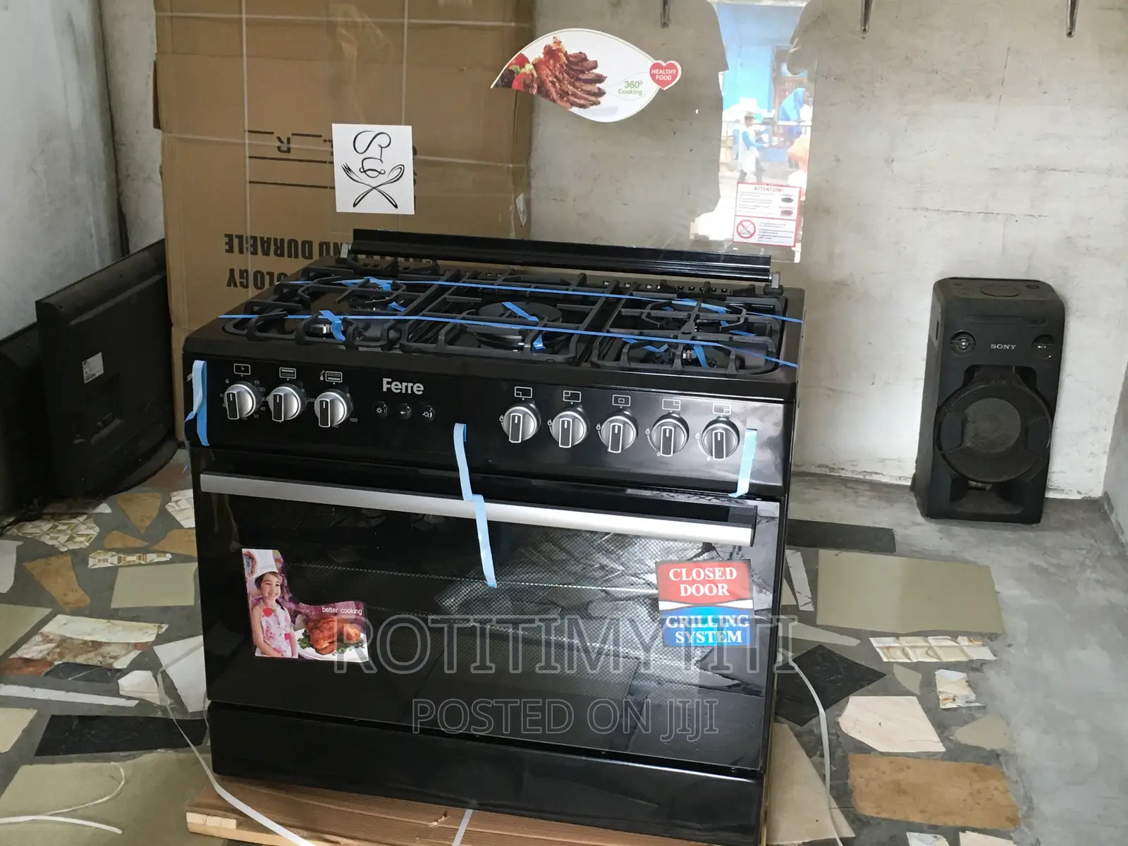 Ferre 60x60 5 Burner Gas Cooker Made in Turkey in Accra Metropolitan