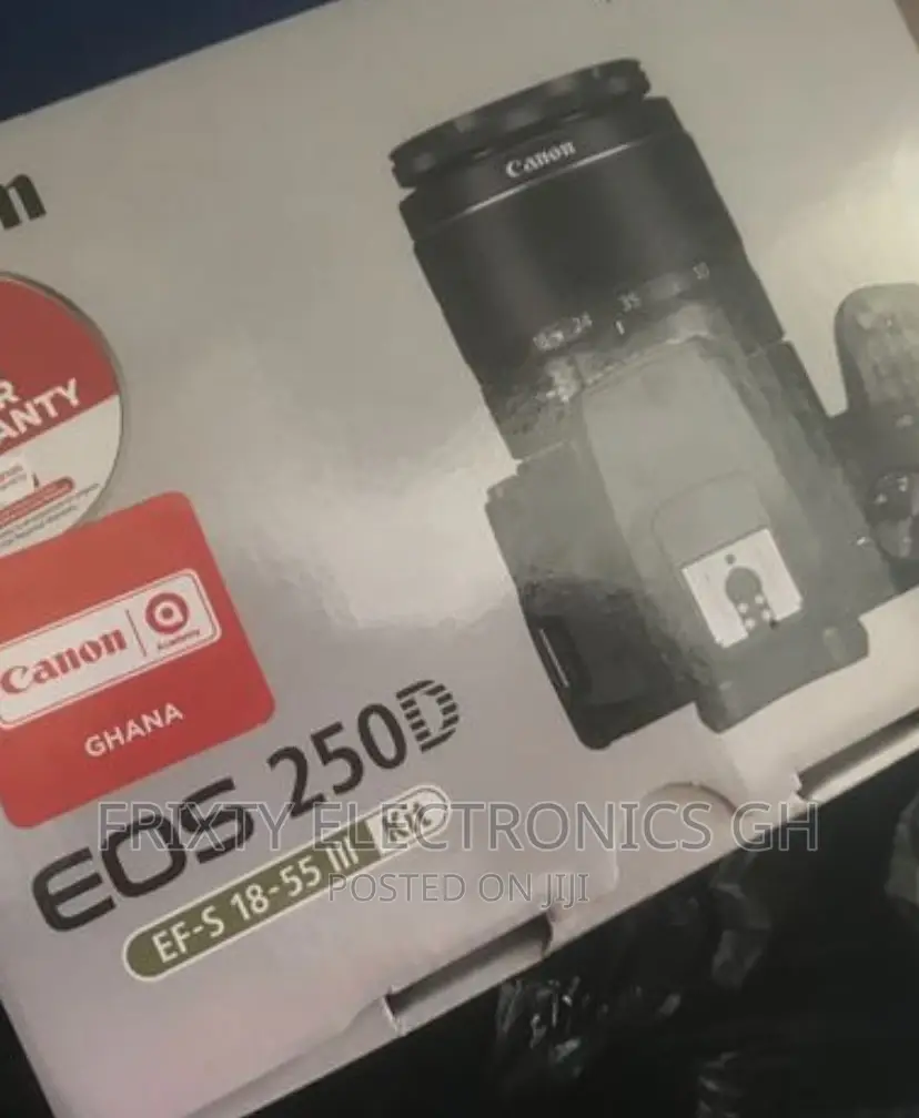 Awesome Canon 250d EOS DSLR Camera 1855mm in Accra Metropolitan