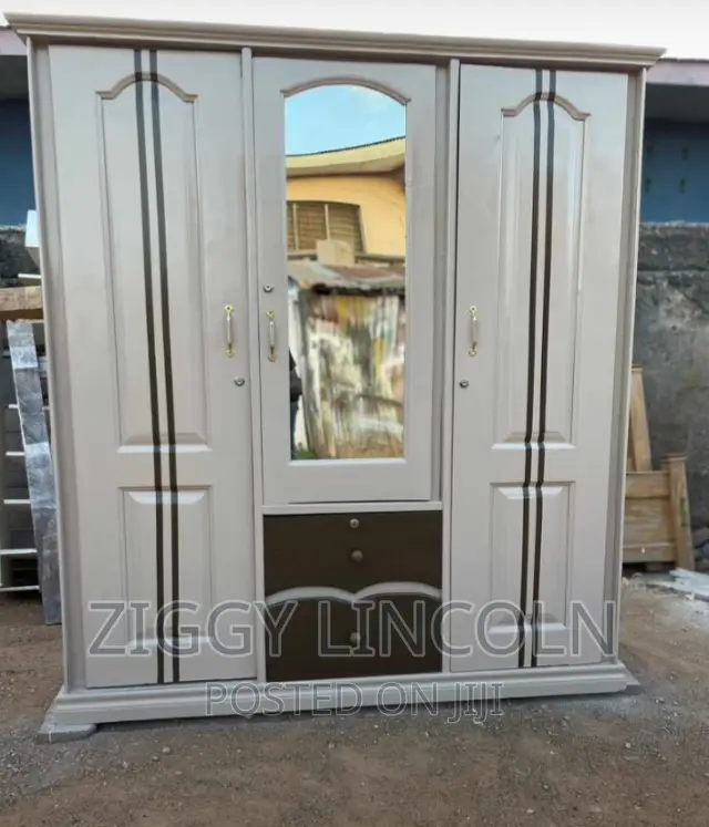 3 in 1 Sprayed Wardrobe in Kumasi Metropolitan Furniture, Ziggy