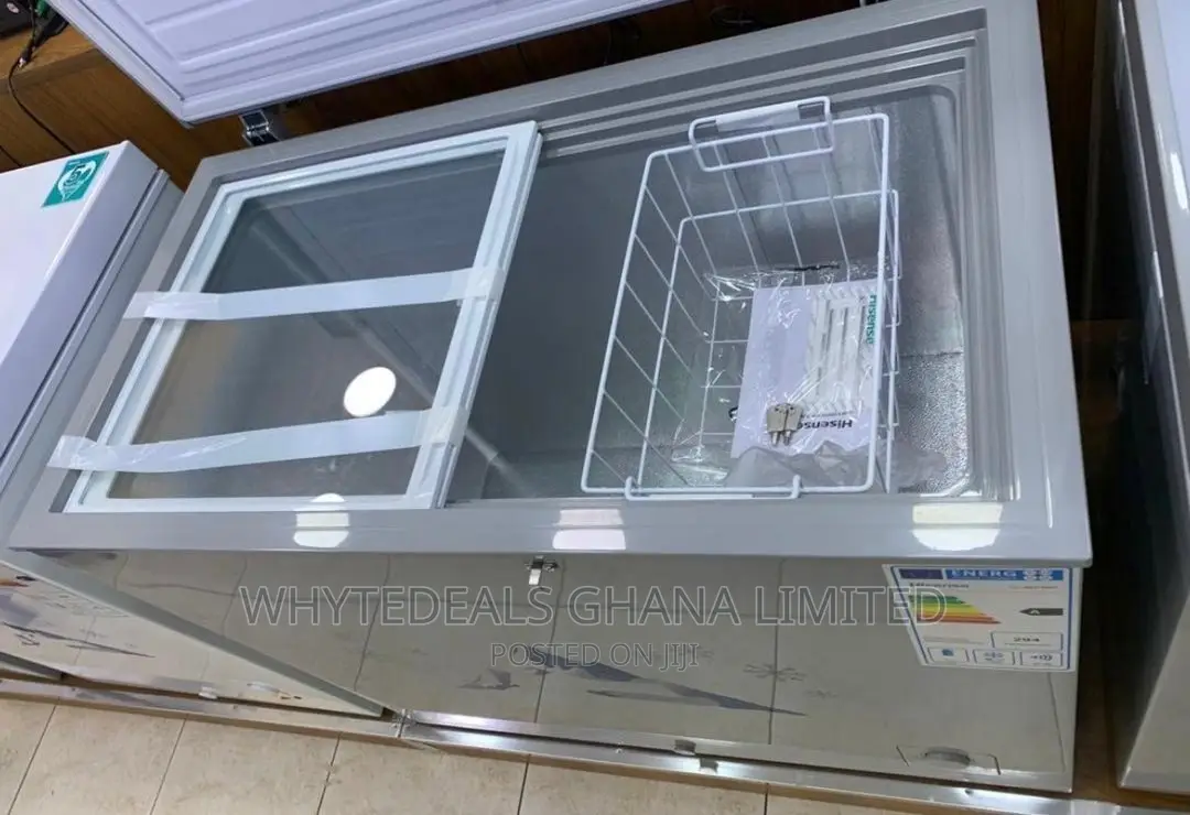 Hisense 350L Chest Freezer Energy Saving 5 Years Warranty in Accra