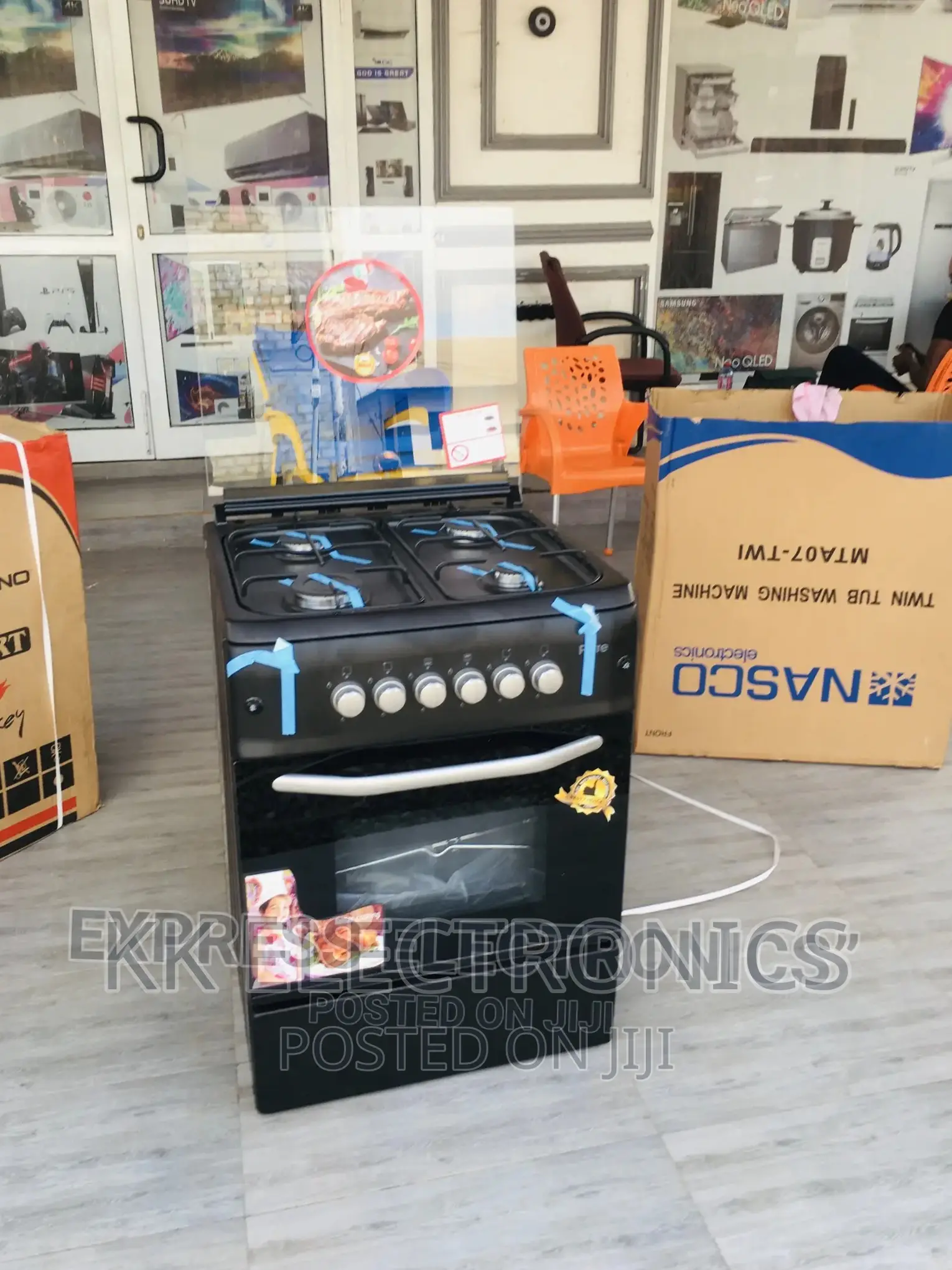 Turkish Automatic 60X60 Gas Cooker in Accra Metropolitan Kitchen