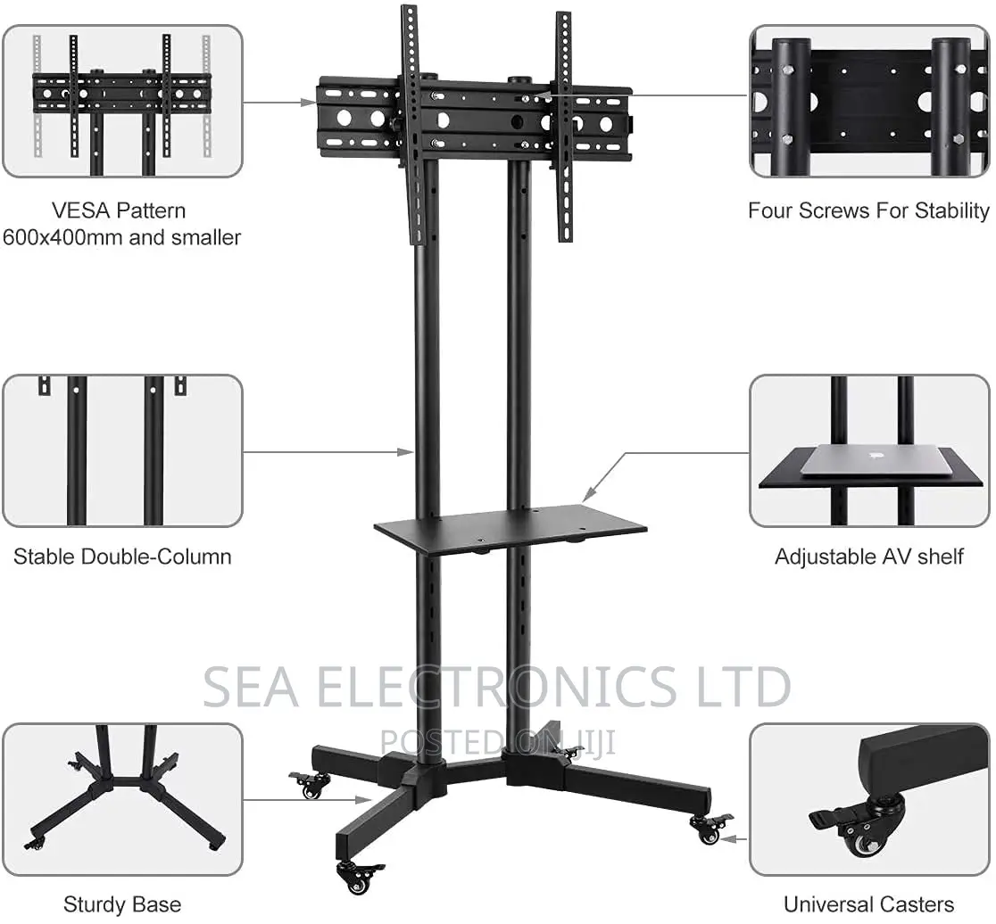 Tv Stand Mounts Trolley Wheels in Accra Metropolitan Furniture, Eric