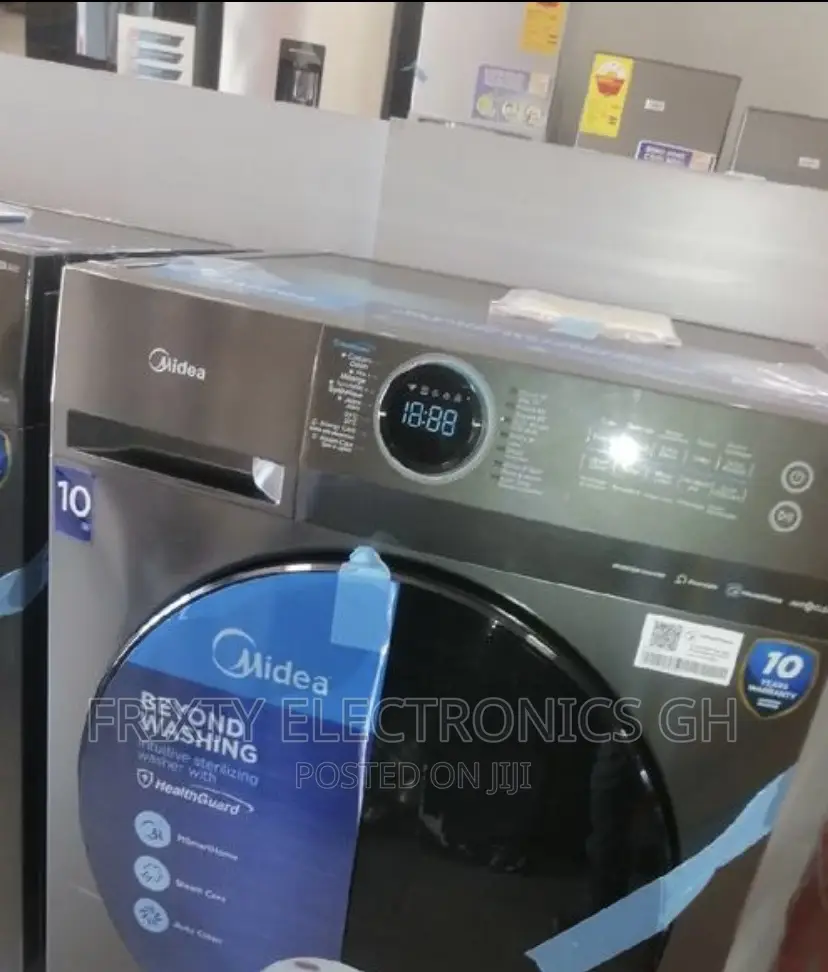 Latest Midea 10KG Front Load Fully Automatic Washing Machine in Accra Metropolitan Home