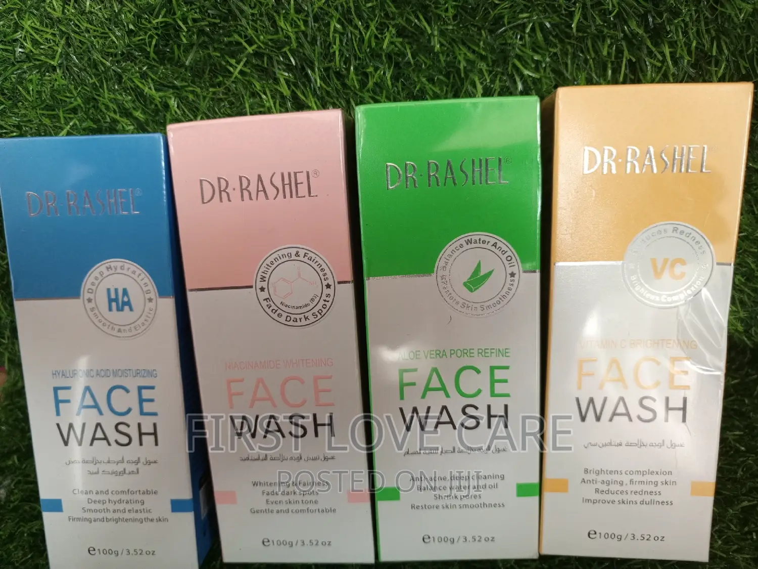 Dr. Rashel Face Wash in Madina Skincare, First Love Care