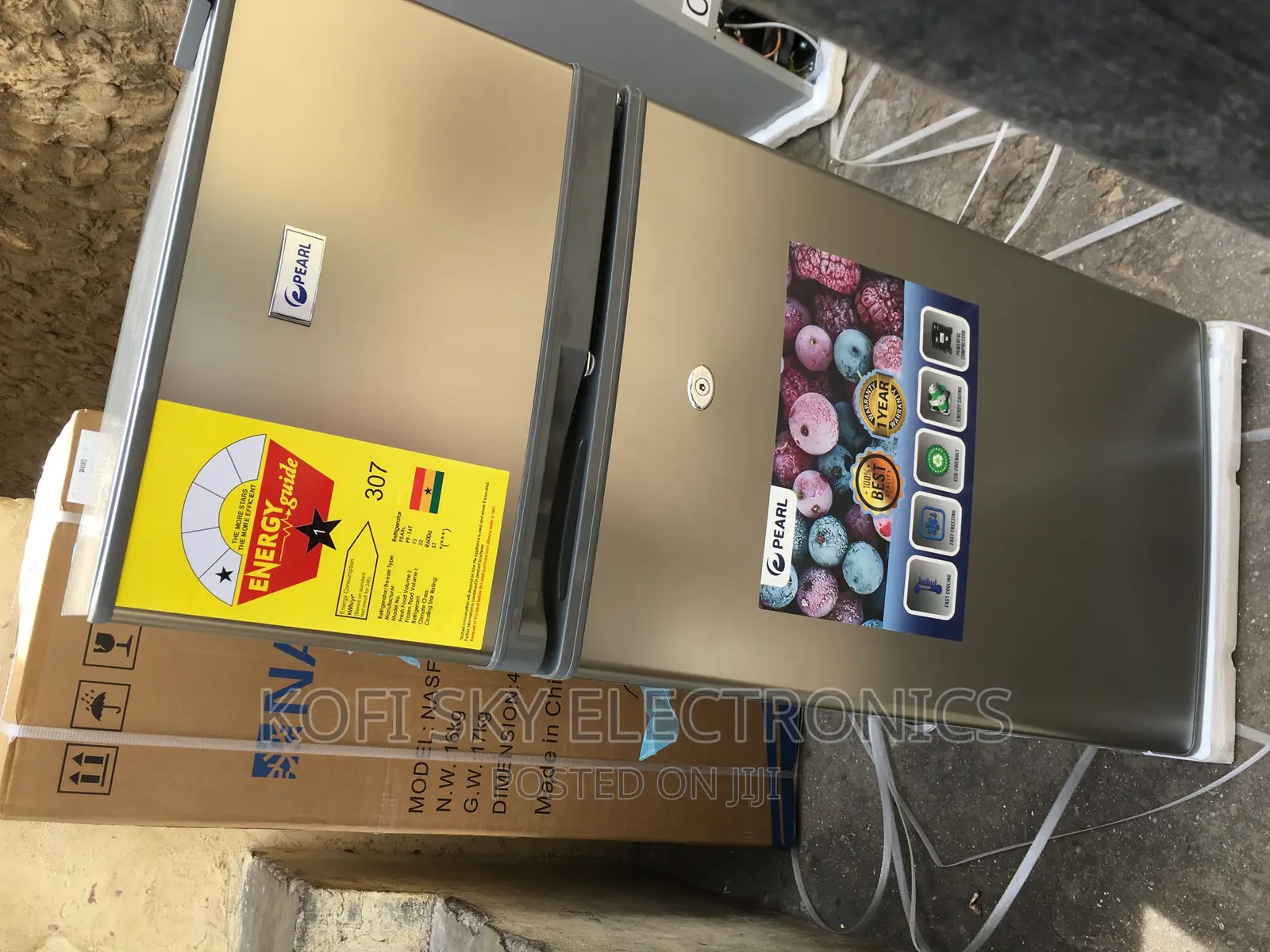 Dehumidifier Pearl 95liters Double Door Fridge in Adabraka Kitchen