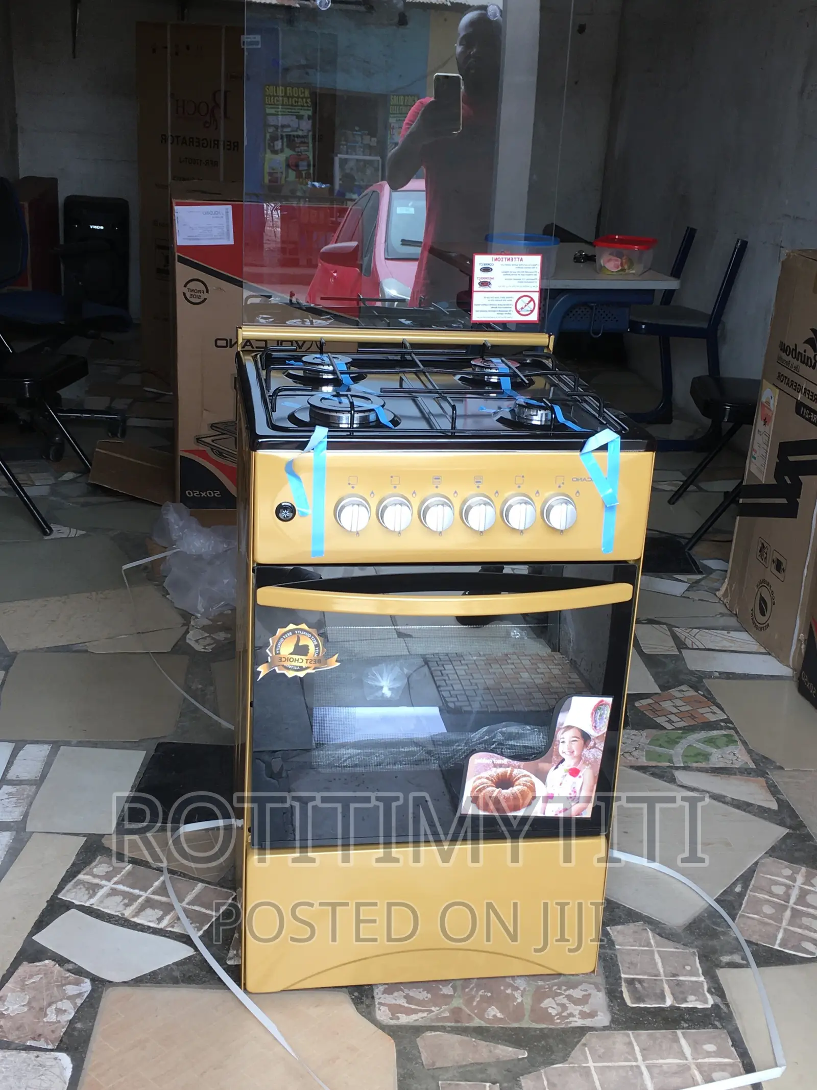 Turkish Made Volcano Gas Cooker With Oven and Gril in Accra