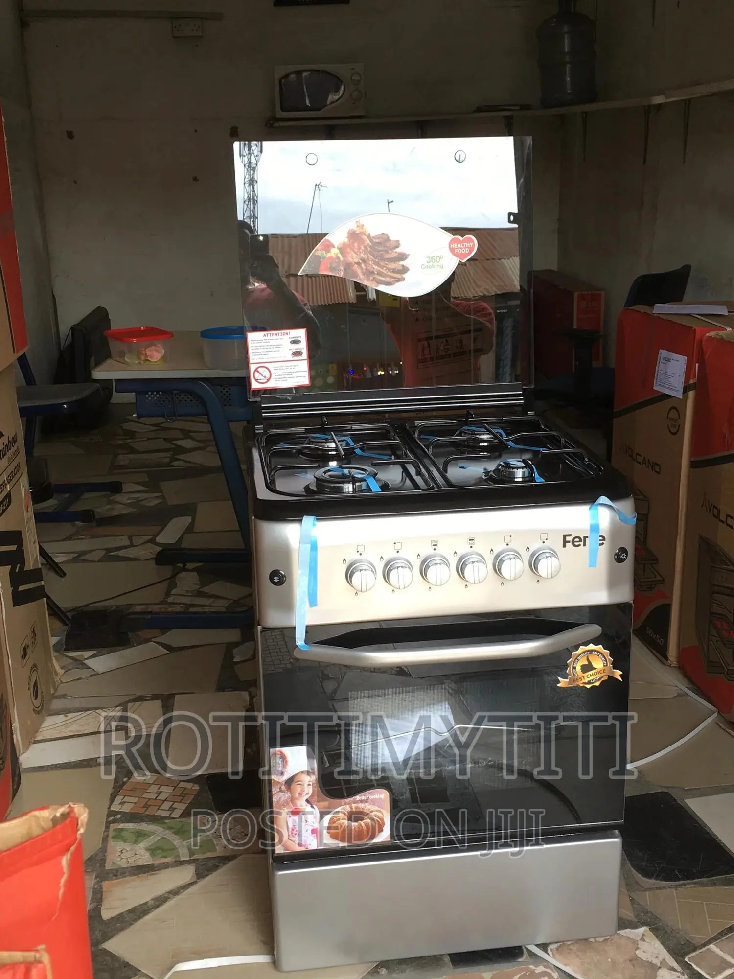 Ferre 4 Burner Gas Cooker Made in Turkey in Accra Metropolitan
