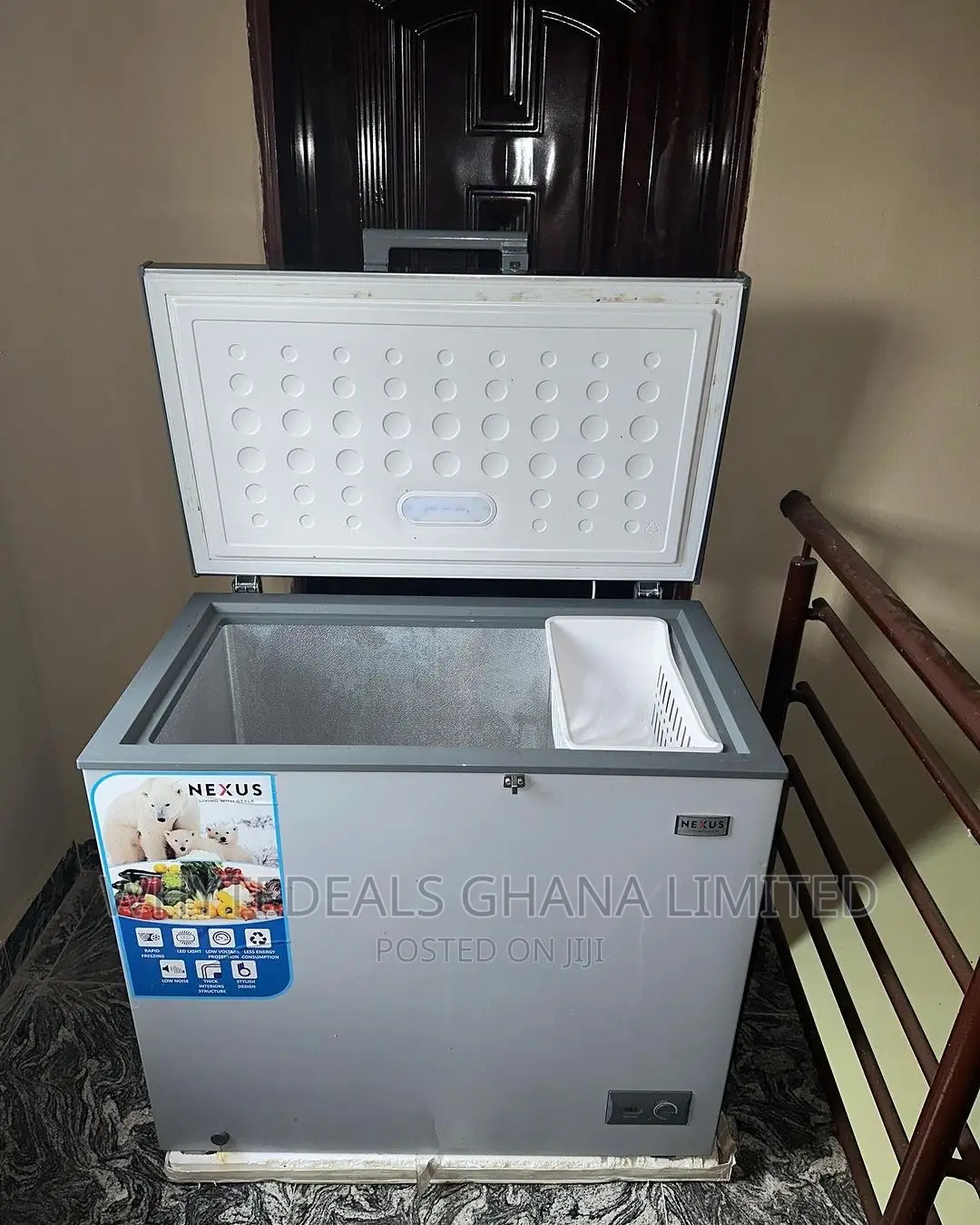 Nexus 200 Litres Energy Efficient Fast Freeze Chest Freezer in Accra
