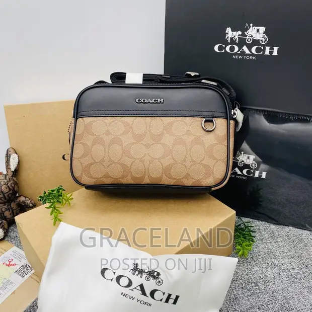 Coach leather messenger discount bags