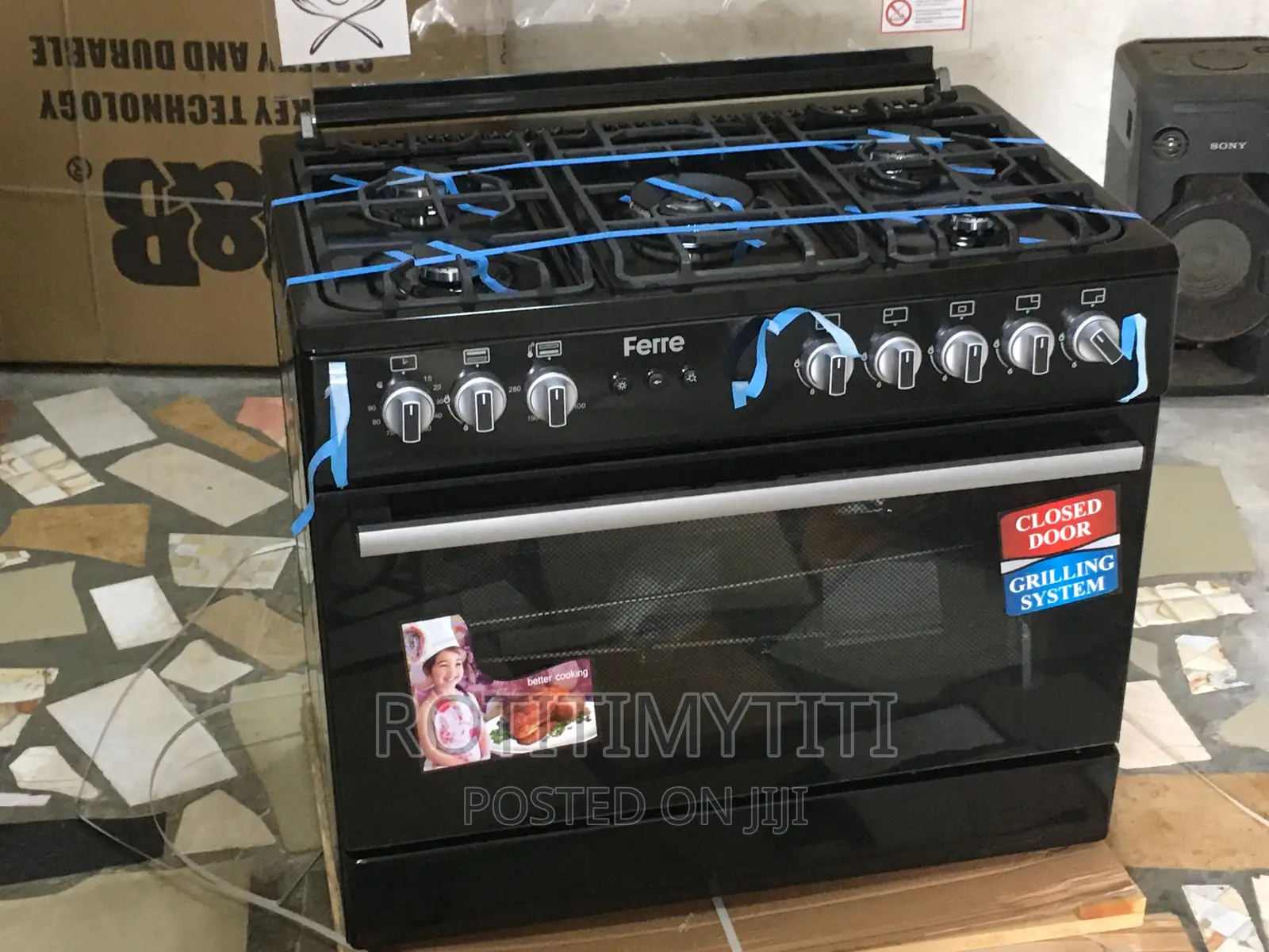 Ferre 5 Burner Gas Cooker Made in Turkey in Accra Metropolitan