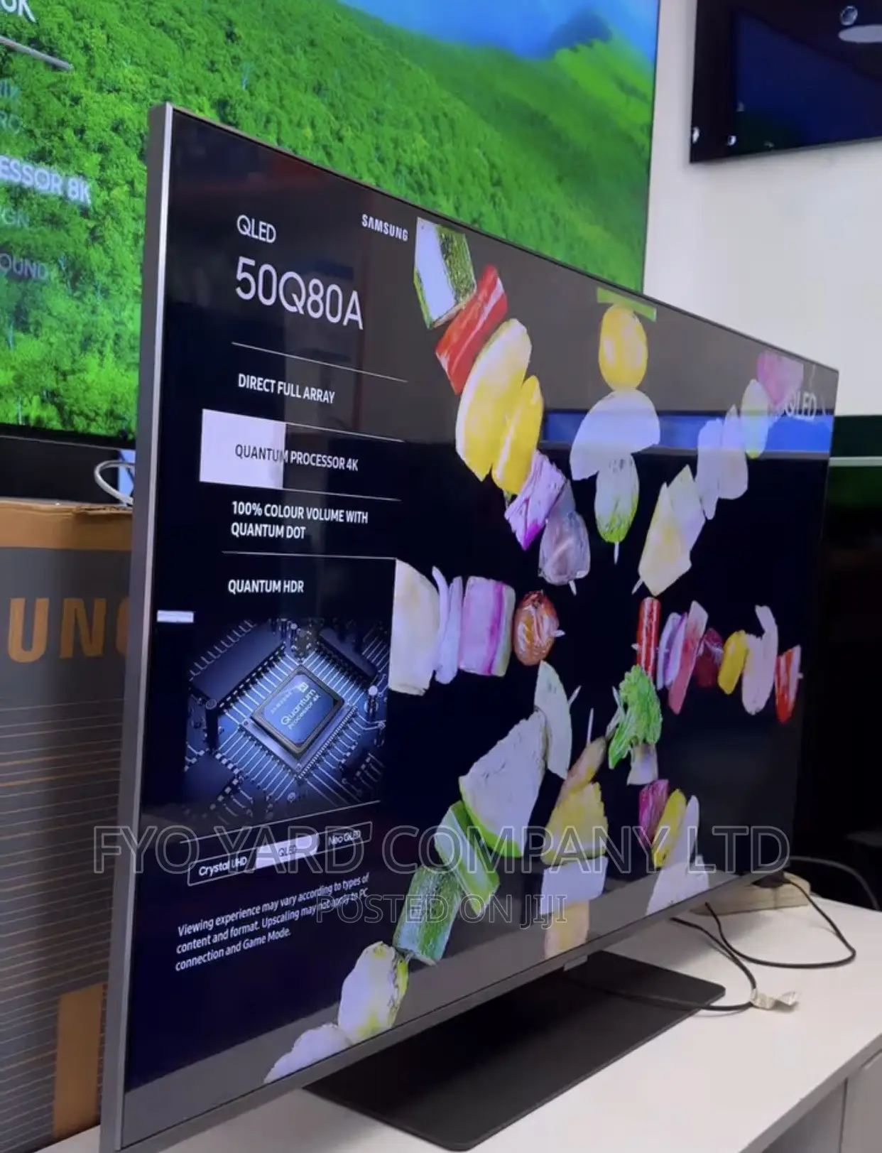 SAMSUNG 50-Inch Class QLED Q80A Series - UHD Direct Full in Accra ...