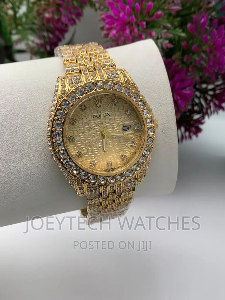 Iced Rolex Watch Set in Accra Metropolitan Watches, Joeytech Watches