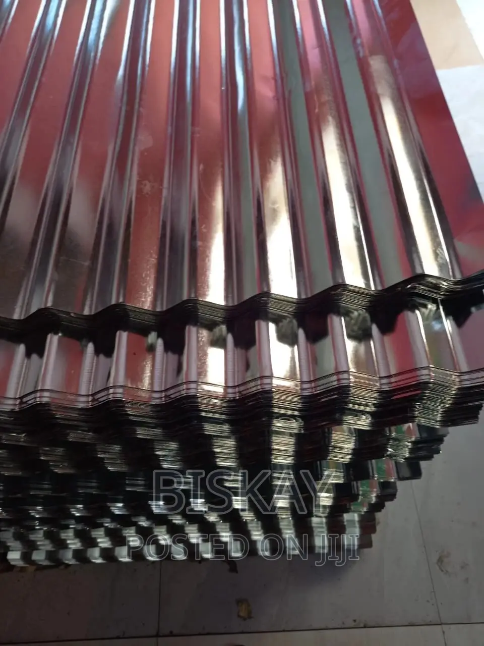 Transparent Fiber Roofing Sheet in Accra Metropolitan Building