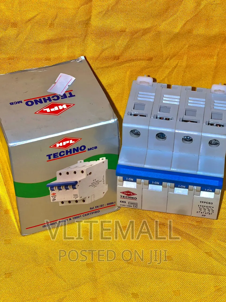 HPL 4pole 63A Miniature Circuit Breaker in Accra New Town Electrical