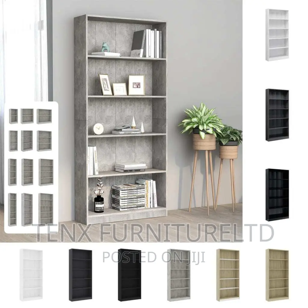 Bookshelf Bookcase Multi Colours in Accra Metropolitan Furniture