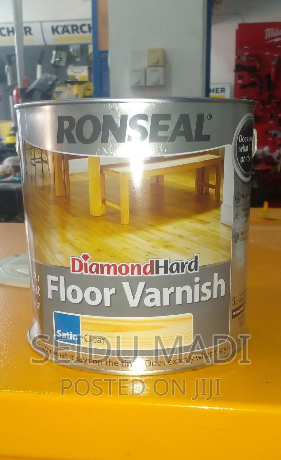 Ronseal Floor Varnish in Accra Metropolitan Building Materials, Seidu