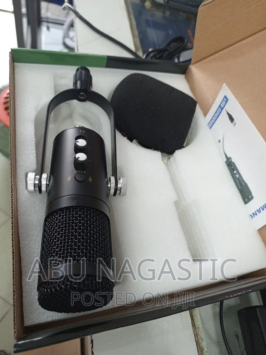 USB Condenser Microphone Recording in Accra Metropolitan Audio