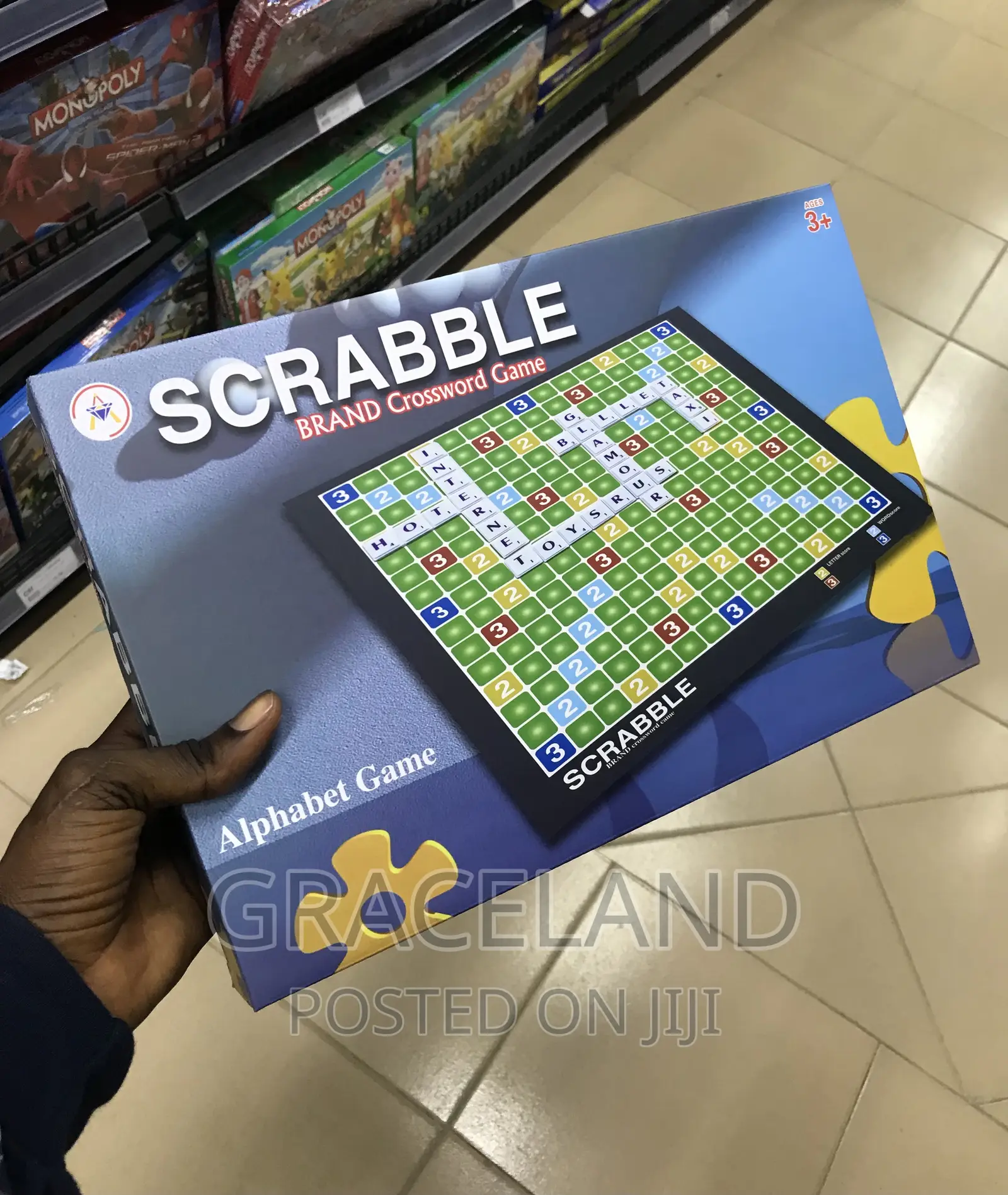 This Is Original Scrabble Brand Crosswords Game Original in Accra