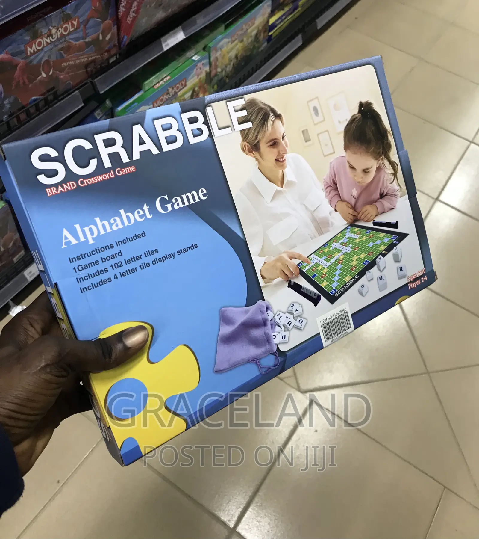 This Is Original Scrabble Brand Crosswords Game Original in Accra