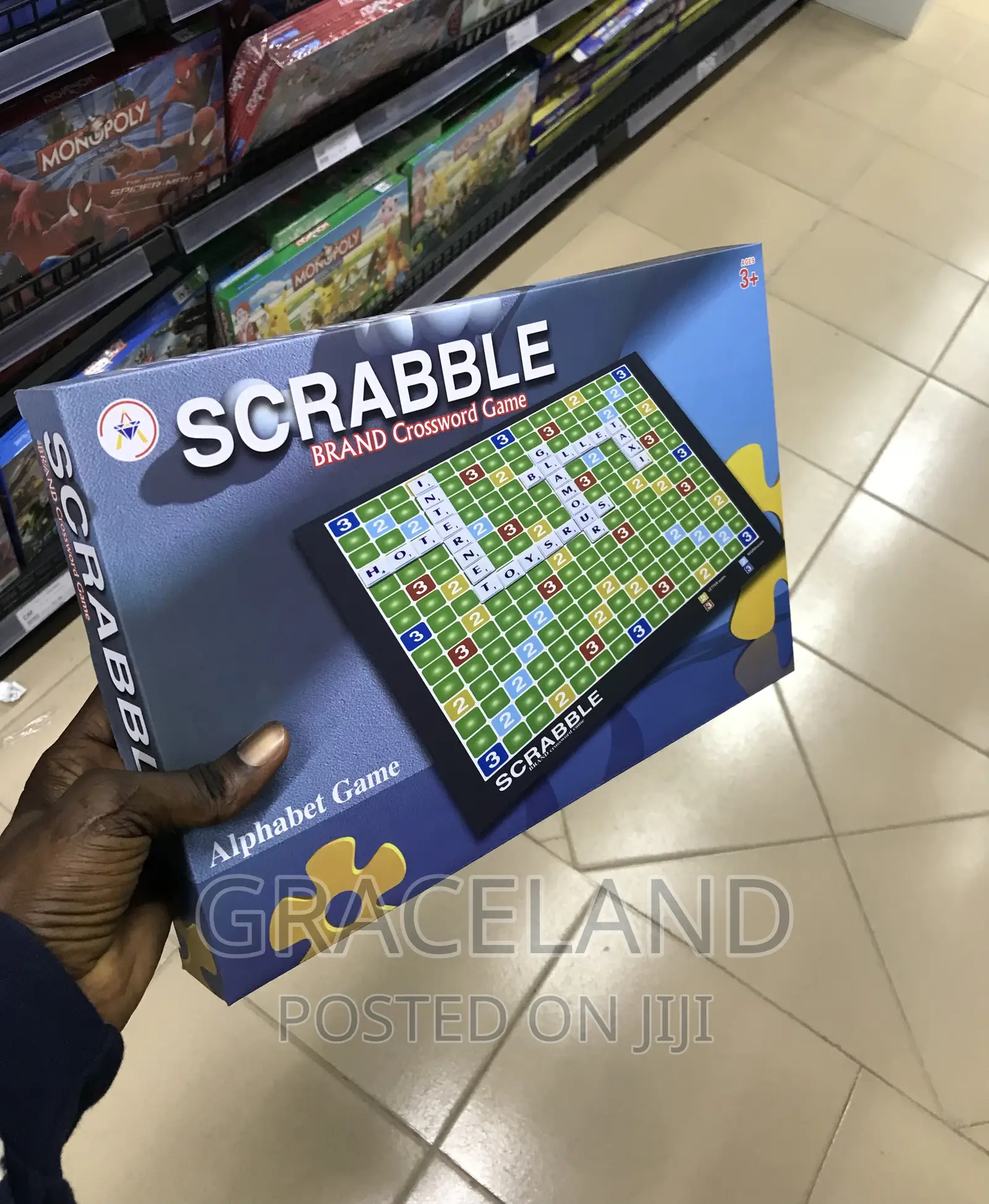 This Is Original Scrabble Brand Crosswords Game Original in Accra