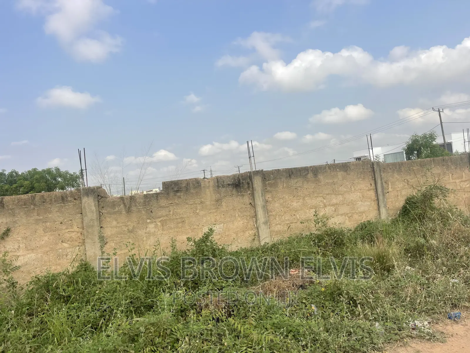 Land for Sale at Lakeside Around the Muslim University in Ashaley Botwe