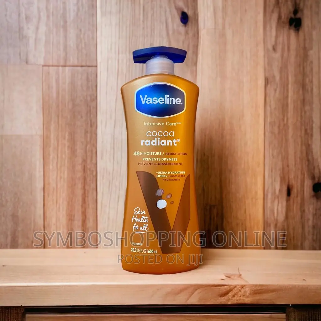 Vaseline Intensive Care Body Lotion Cocoa Radiant 600ml in Airport