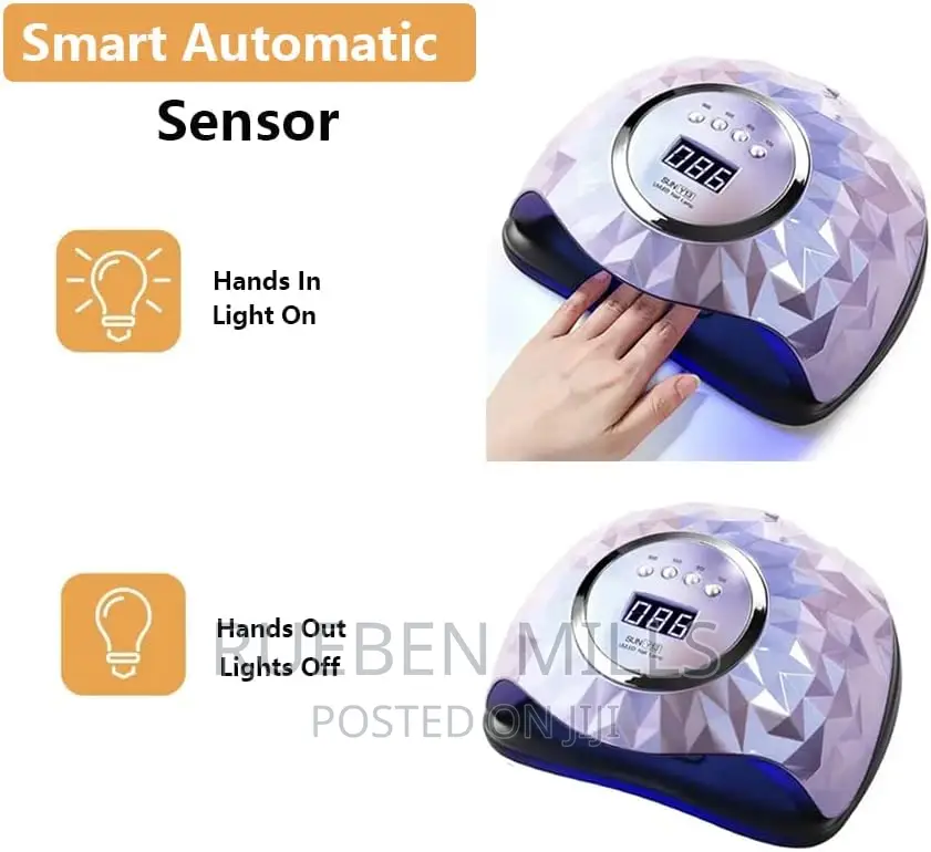 248W UV/Led Lamp 2 In 1 Sun Y13 Professional Nails Dryer in Accra
