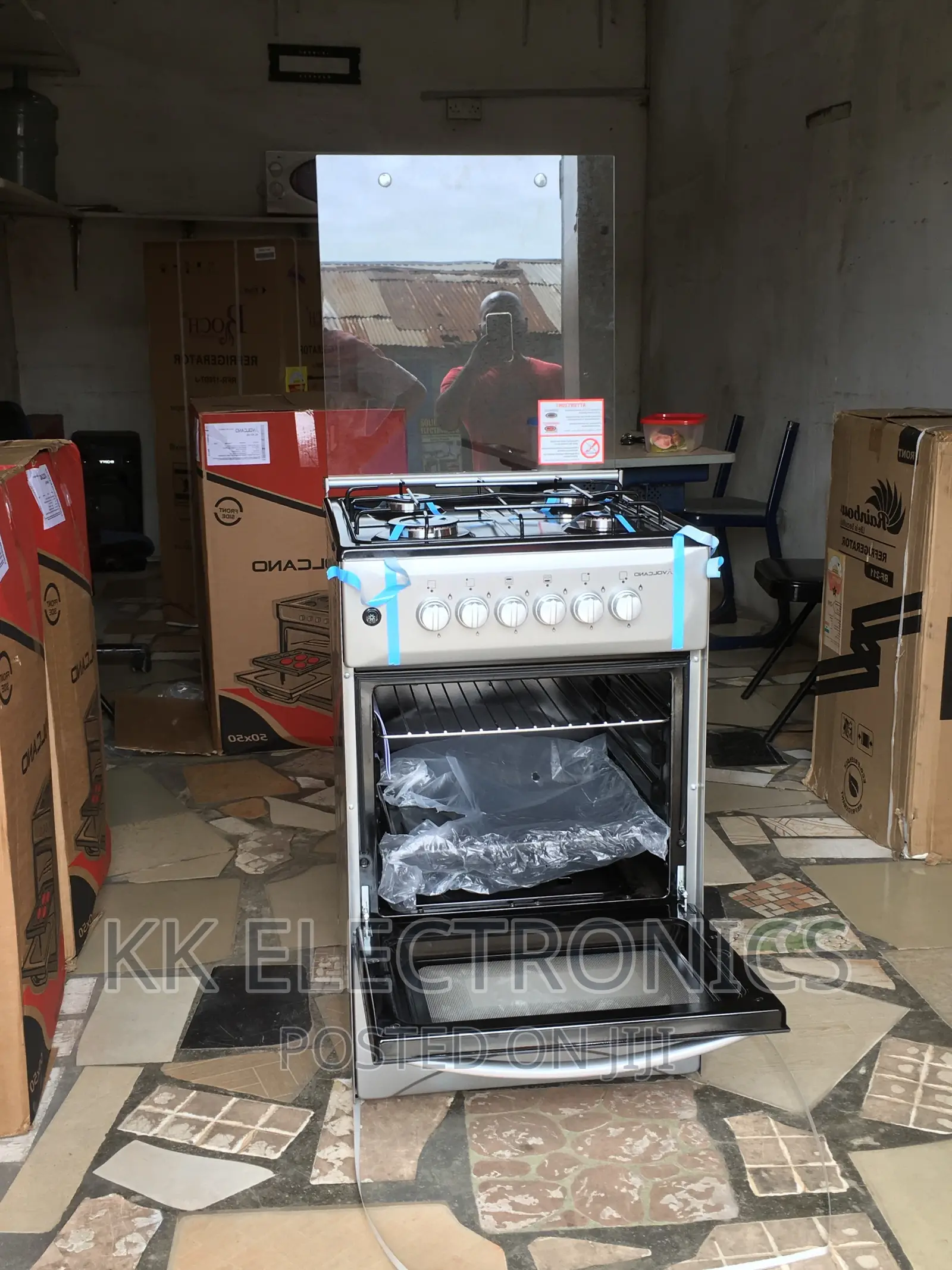 Volcano Gas Cooker Made in Turkey in Accra Metropolitan Kitchen