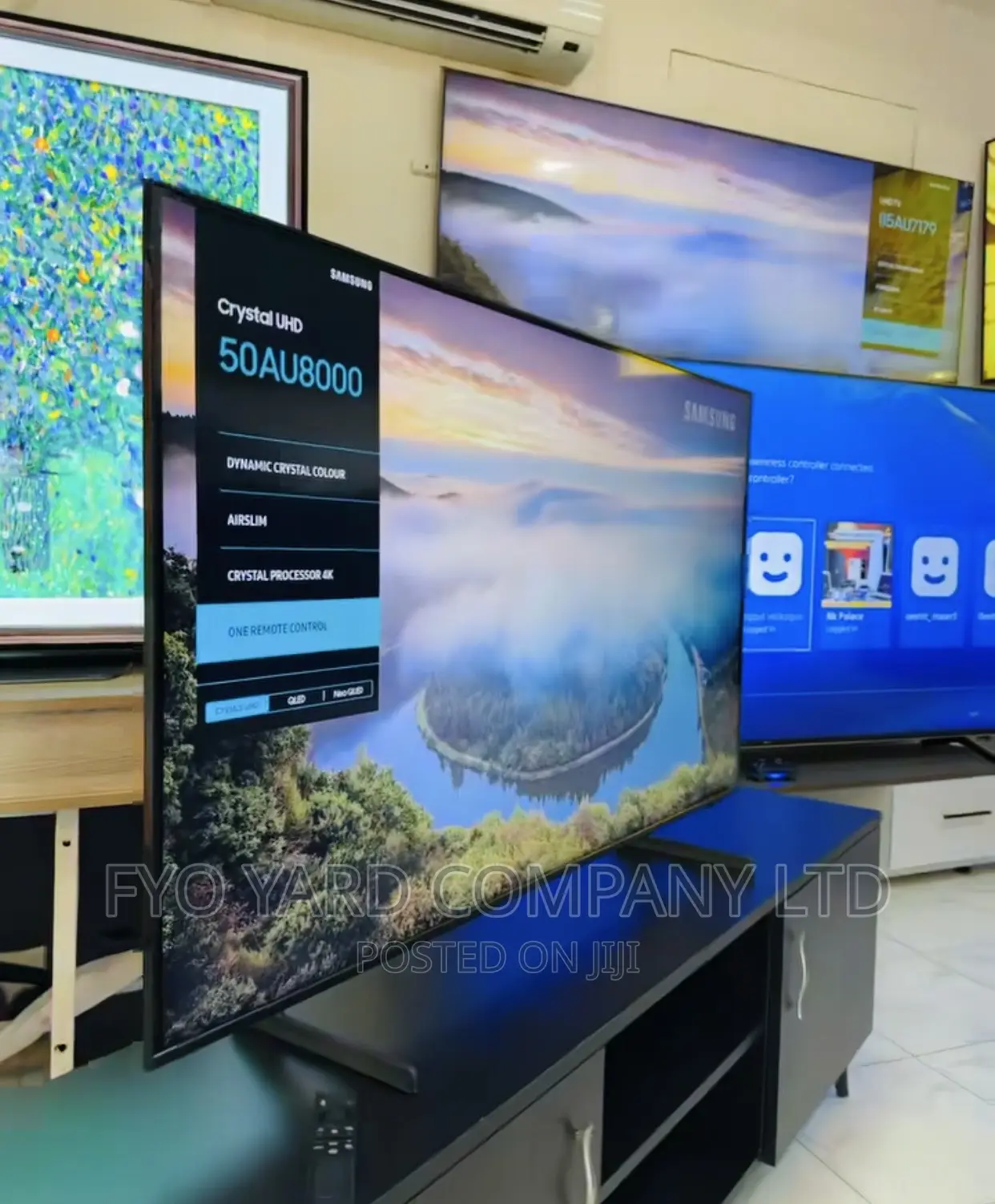 Samsung UHD Smart Wi-Fi AU8000 Satellite 50” Led Tv in Accra ...