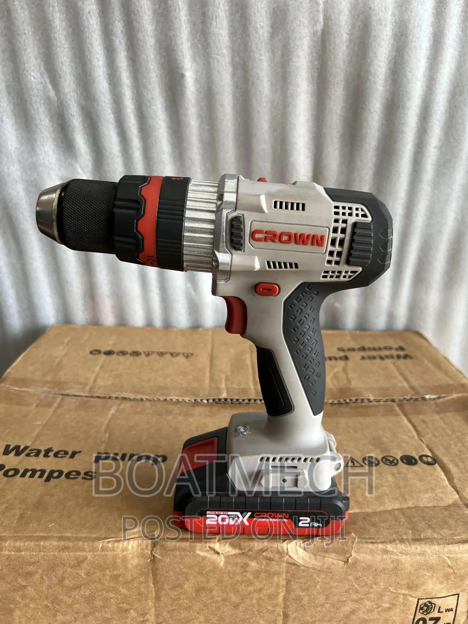 Crown Cordless Hand Drill in Spintex Electrical Hand Tools, Boatmech