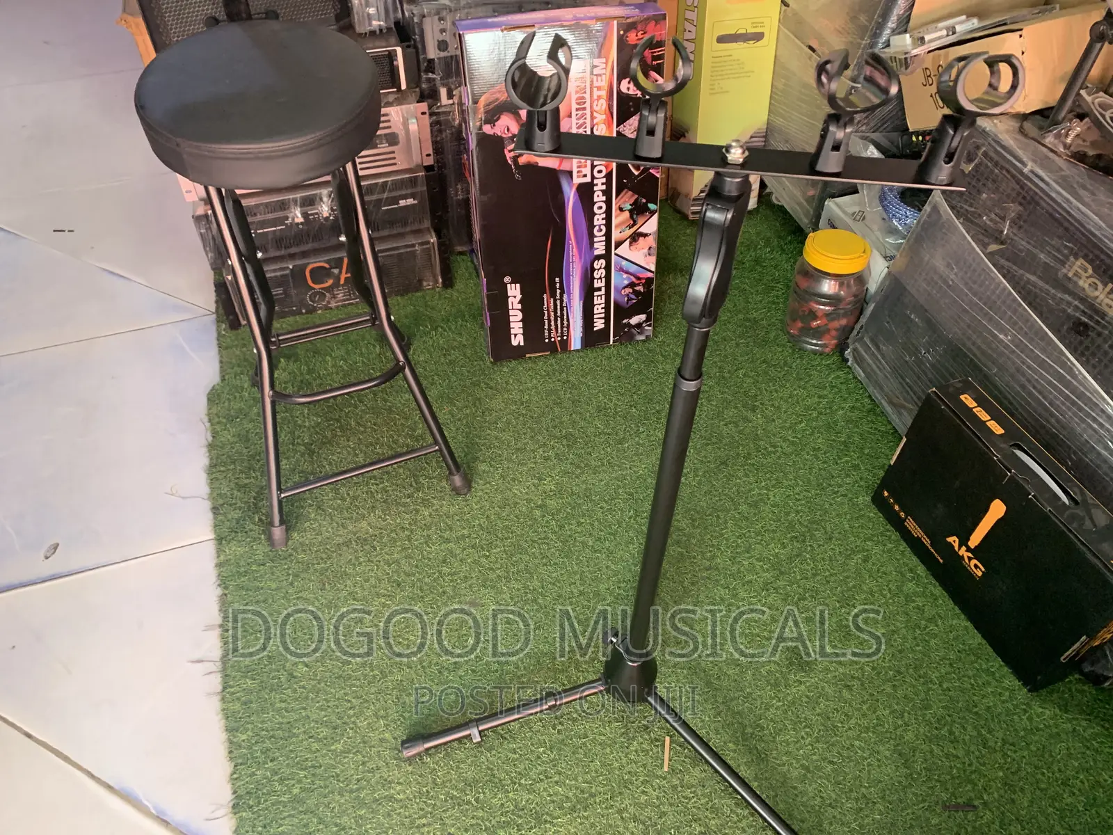 JAC Microphone Stand With 4 Microphones Holders in Accra Metropolitan
