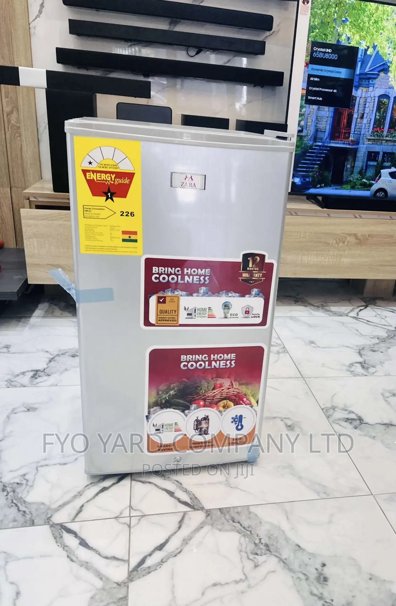 Fast Cooling Energy Efficient Roch Table Top Fridge in Accra Metropolitan Kitchen Appliances