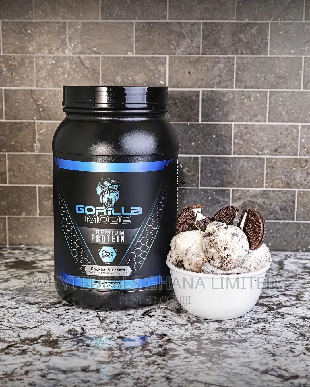 Gorilla Mode Isolate Whey Protein 4 WeightGain Muscles in Kumasi