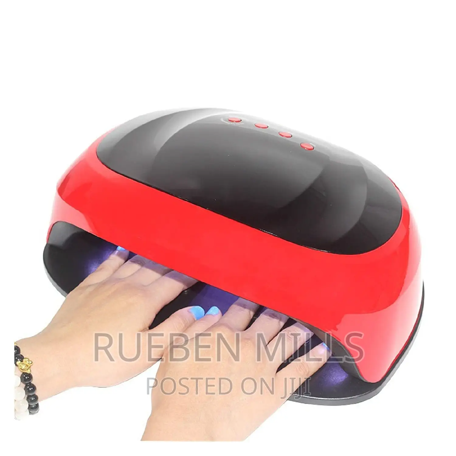 Red and Black 4 Timers Settings Sun T2 Two Hands Nail Dryer in Accra