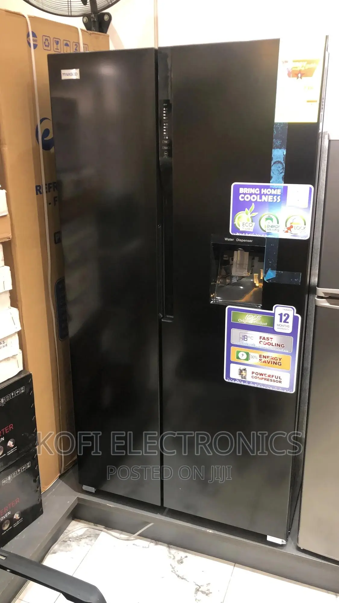 No FrostNasco 528 LTR Side by Side Refrigerator Nassb264s in Accra