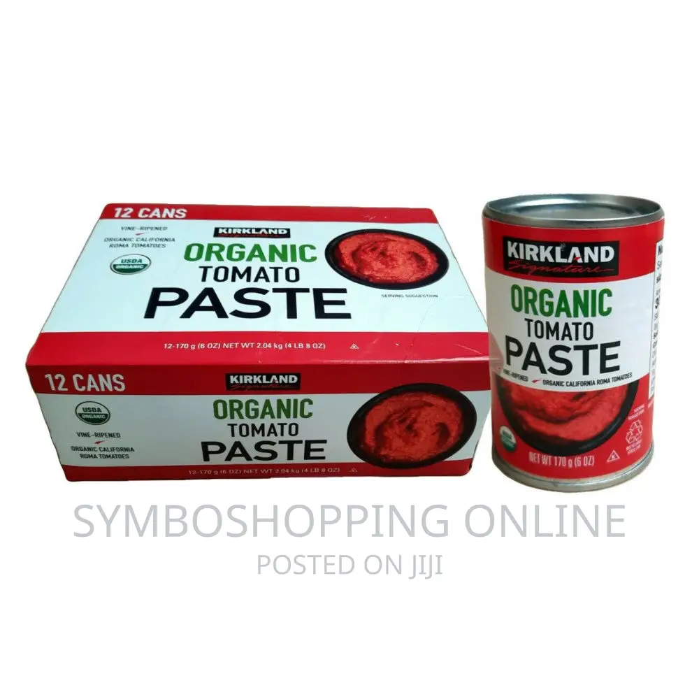 Kirkland Organic Tomato Paste 170g 12 Cans in Airport Residential Area