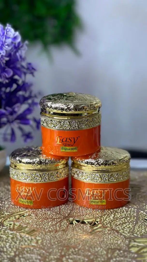 Easy Glow Carrot With Glupa Face Cream in Madina Skincare, Xav