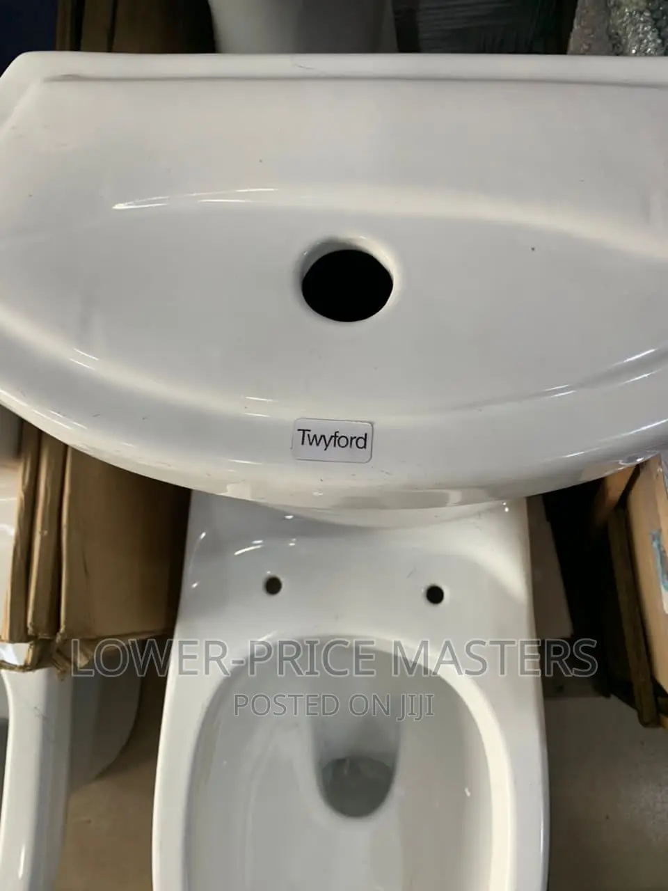 Twyford WC and Basin in Accra Metropolitan Plumbing & Water Supply